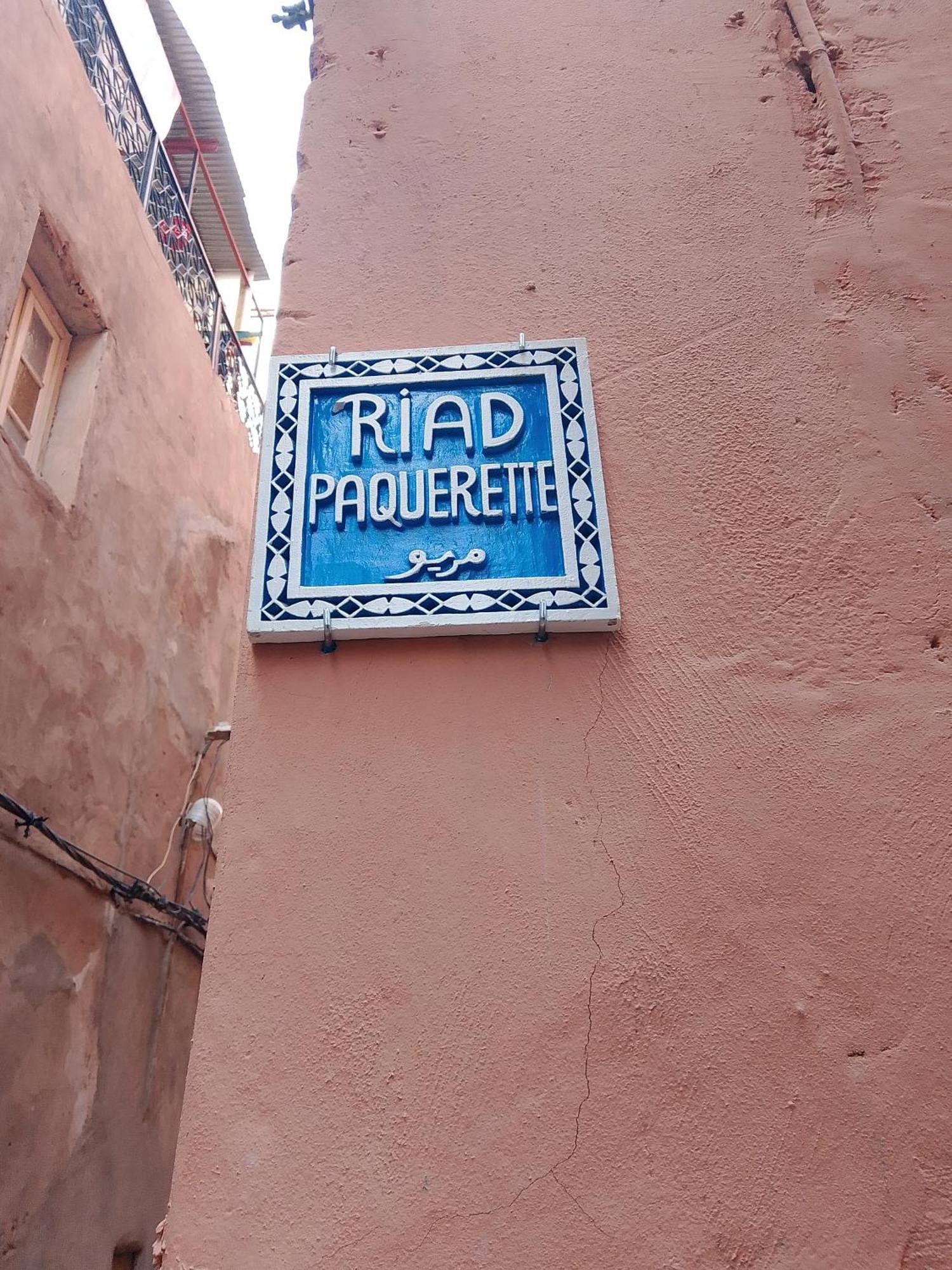 Riad Paquerette Marrákes Kültér fotó